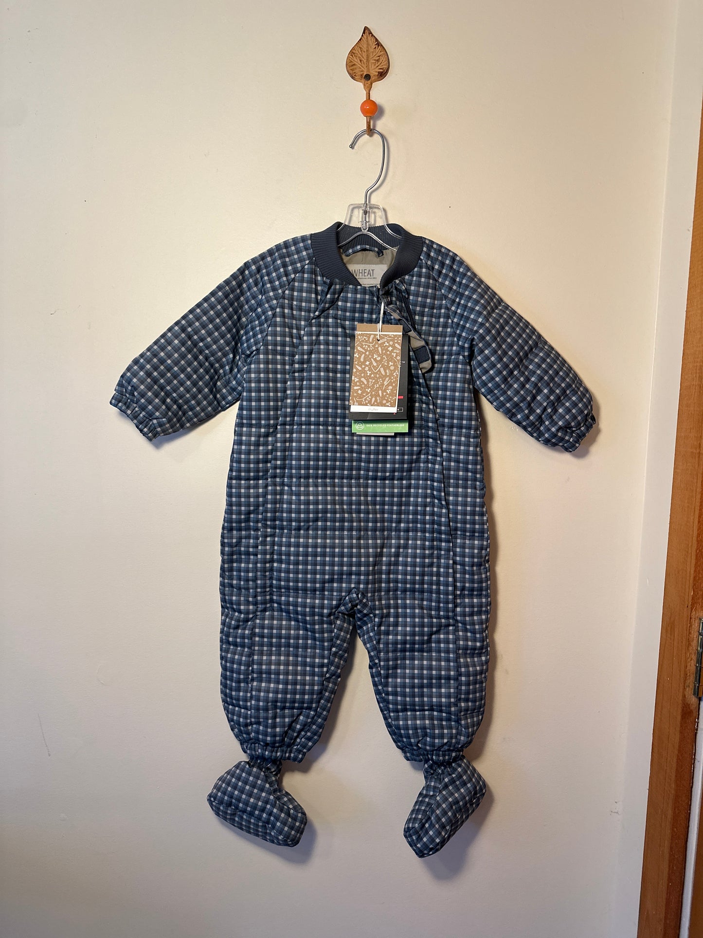 Wheatkids puffer suit 9-12m