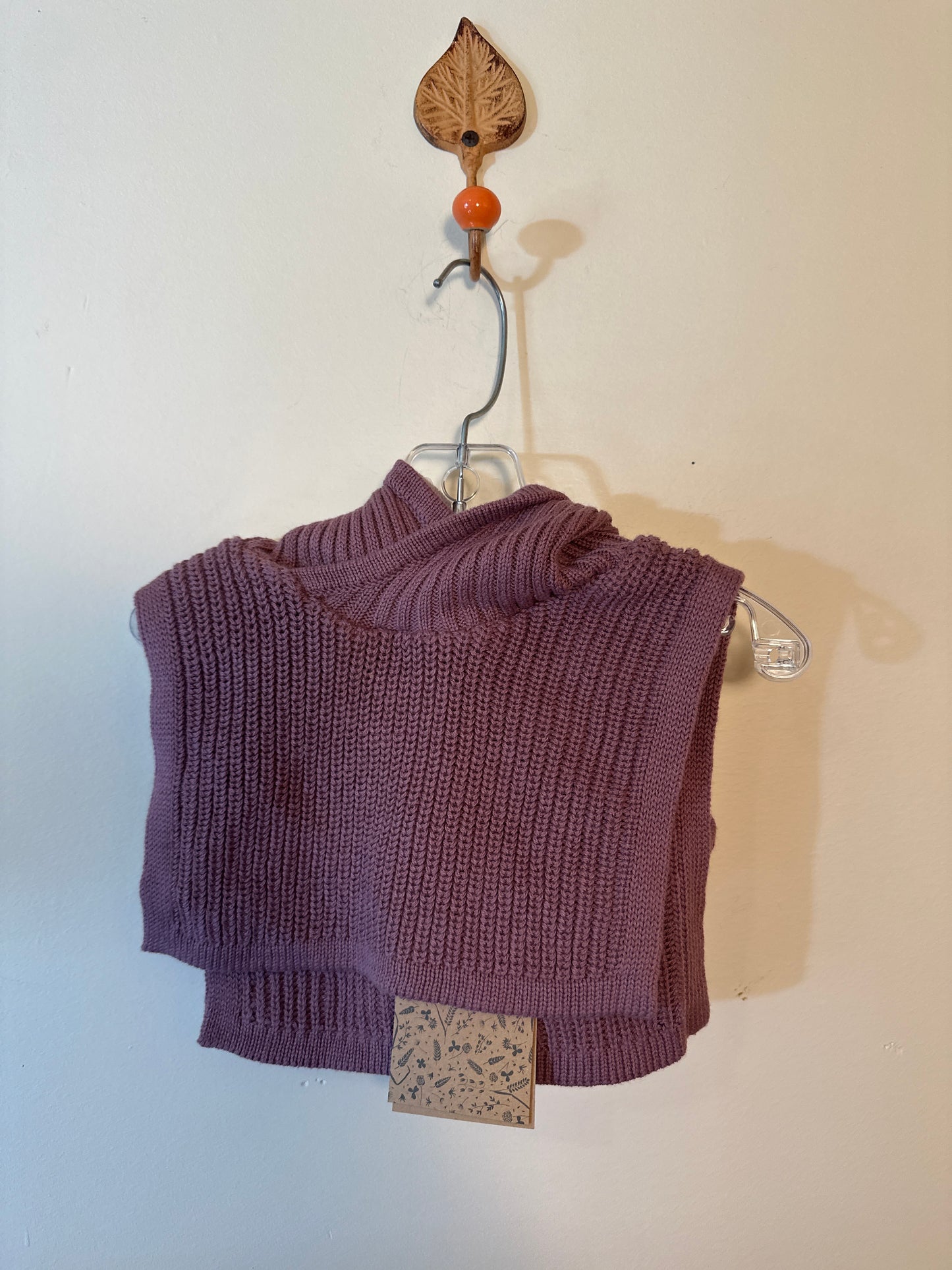 Wheat hooded neck warmer