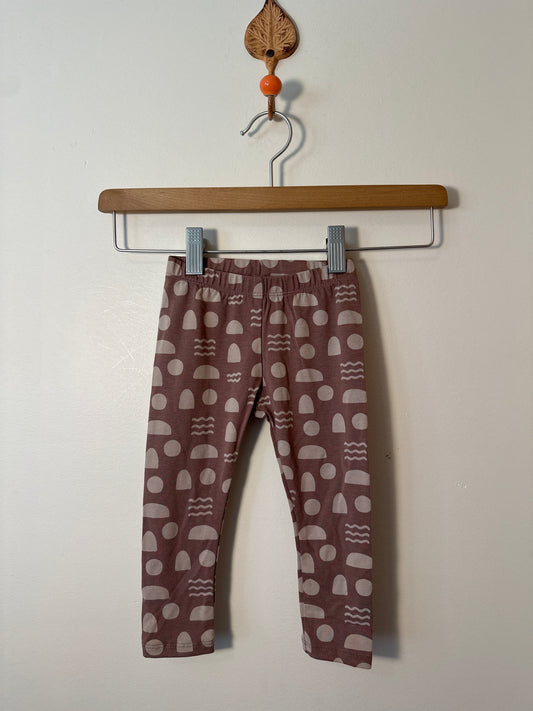 Jax & Lennon Leggings - Bronzed Shapes