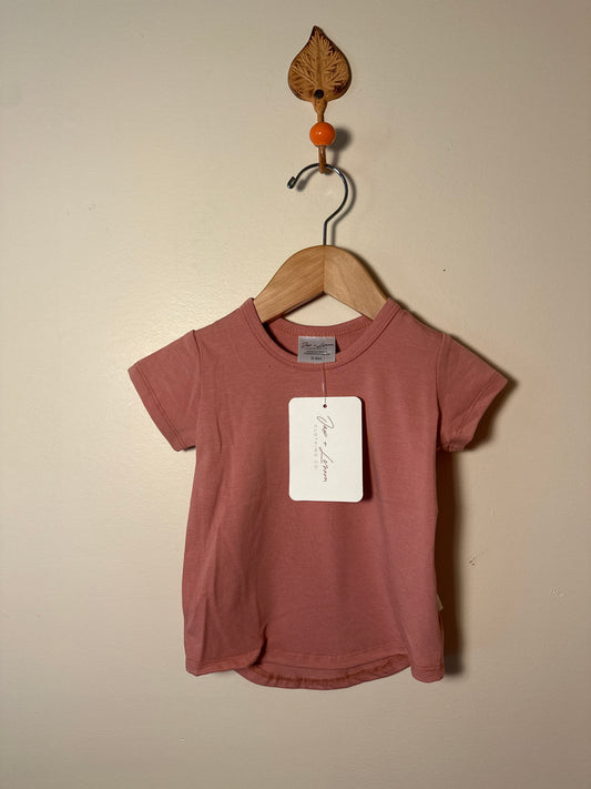 Jax & lennon Basic Tee Pink Dawn