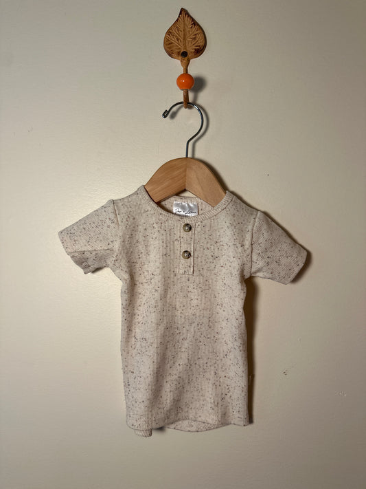 Jax & lennon Ribbed Henley Tee