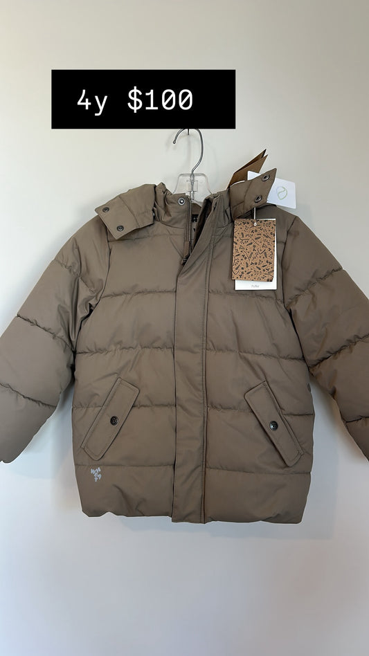 Wheat winter jacket  4t