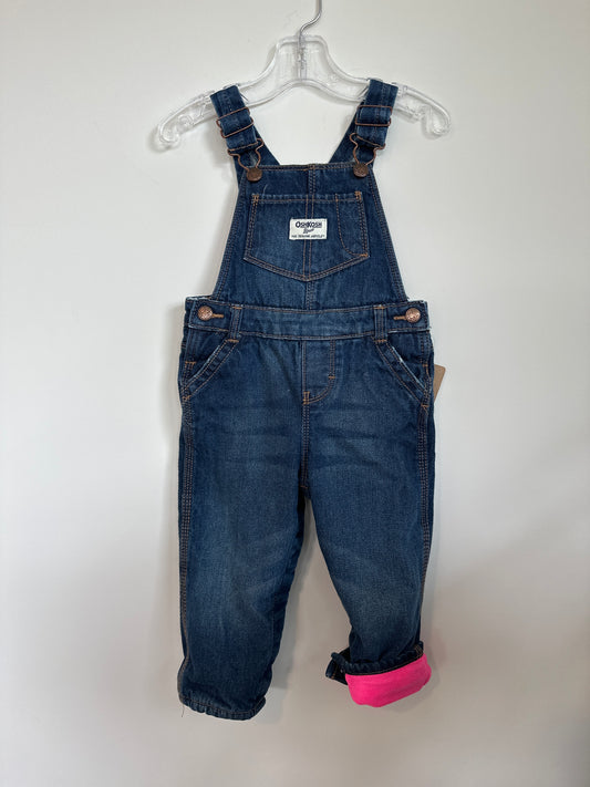 Fleece lined Oshkosh overalls