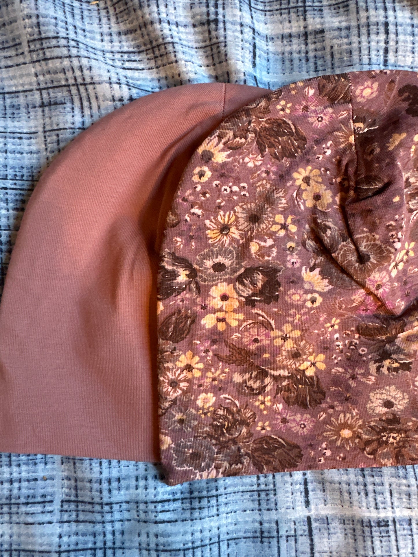 Set Wheat beanies 3-9m