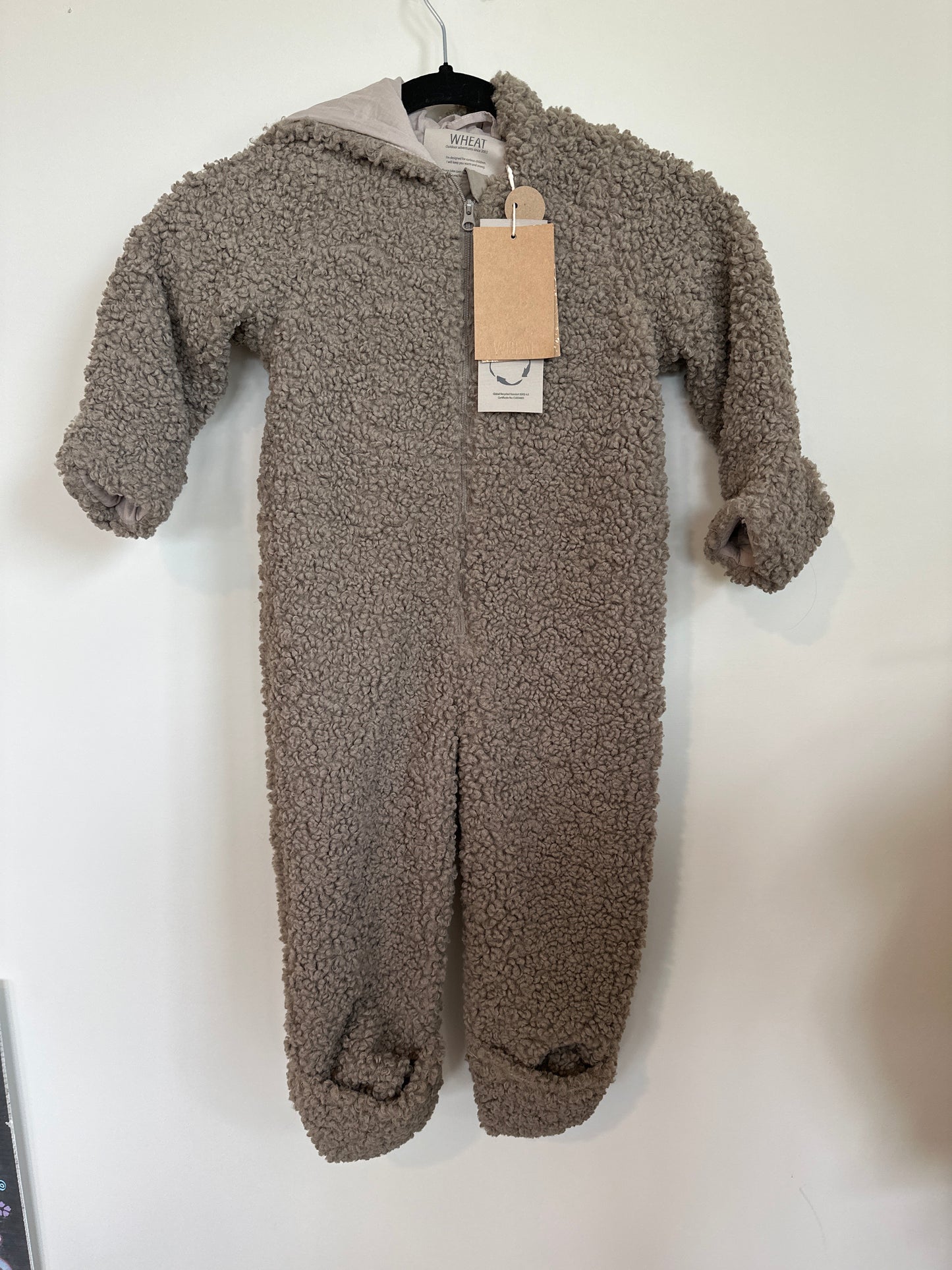 Wheat Sherpa suit 18m