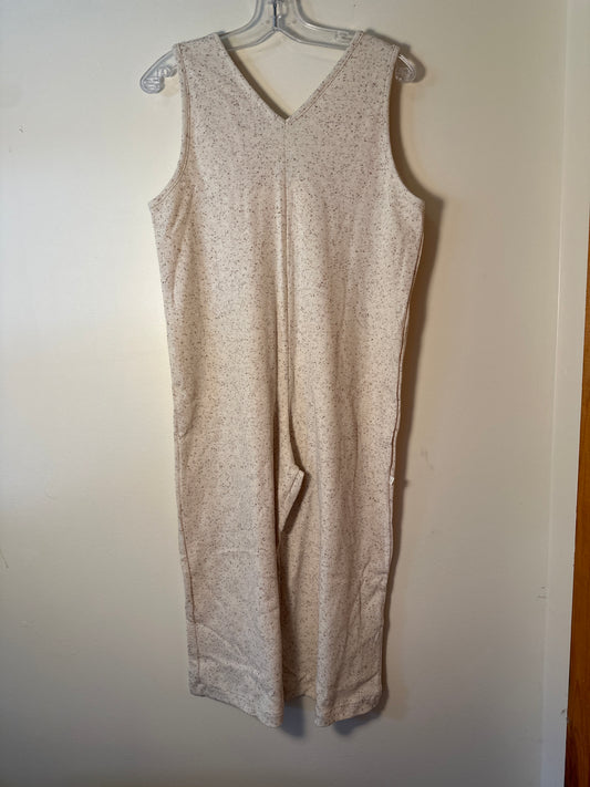 Jax and Lennon -YOUTH Speced Oat Ribbed Romper