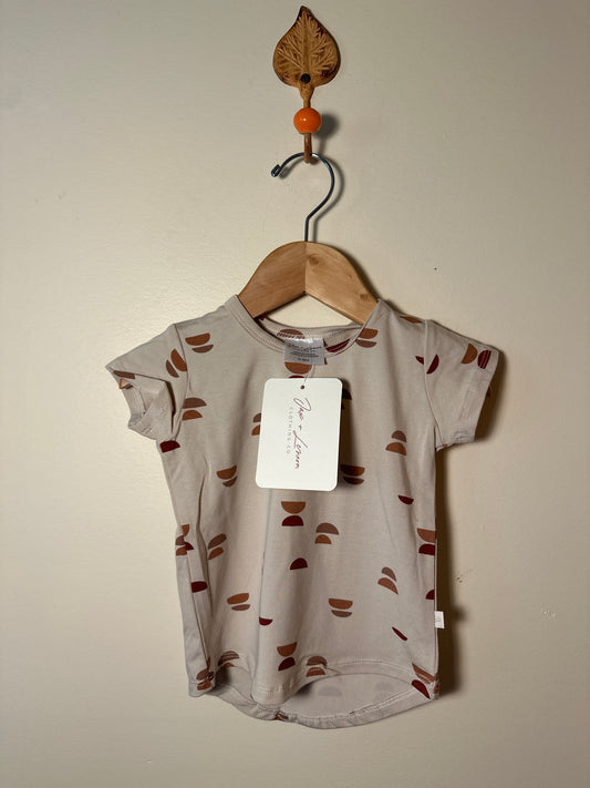 Jax & lennon Basic Tee Half Moons