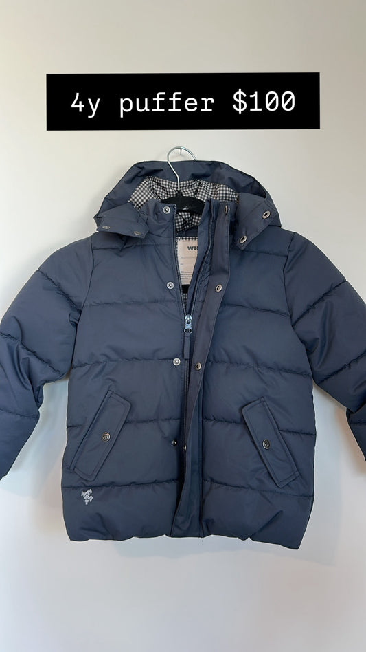 Wheat winter jacket  4t